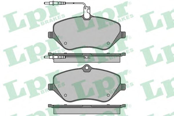 Тормозные колодки LPR 05P1666