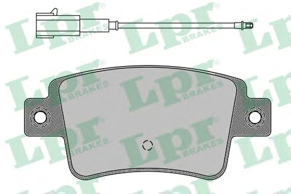 Тормозные колодки LPR 05P1677