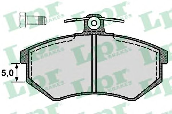 Тормозные колодки LPR 05P216