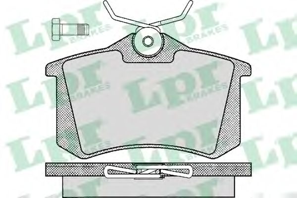 Тормозные колодки LPR 05P294