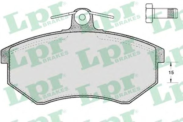 Тормозные колодки LPR 05P299