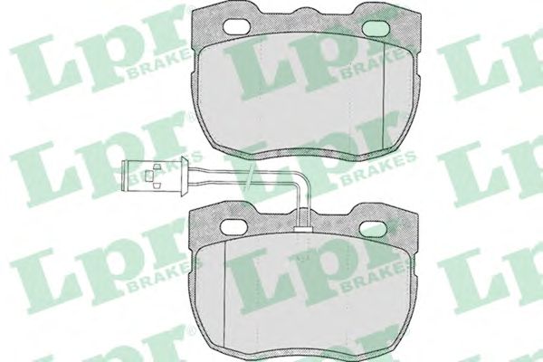 Тормозные колодки LPR 05P324