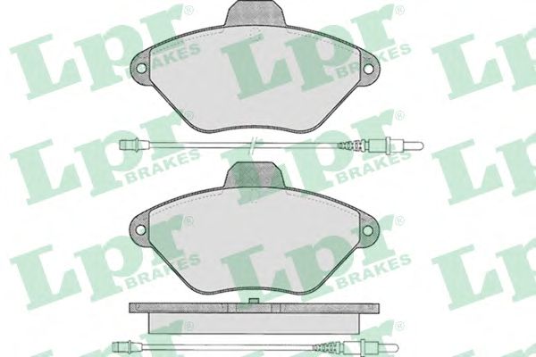 Тормозные колодки LPR 05P486