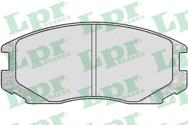 Тормозные колодки LPR 05P502
