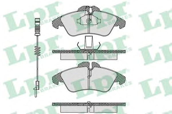 Тормозные колодки LPR 05P608A