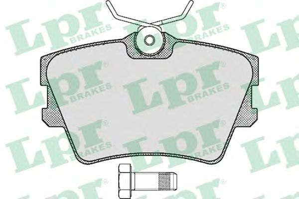 Тормозные колодки LPR 05P616
