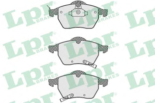 Тормозные колодки LPR 05P689