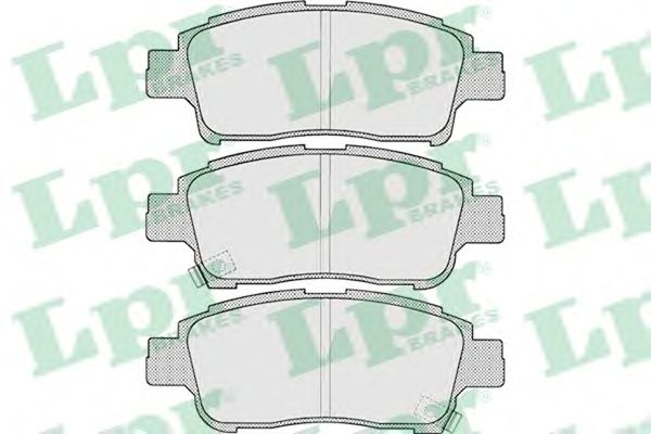 Тормозные колодки LPR 05P700