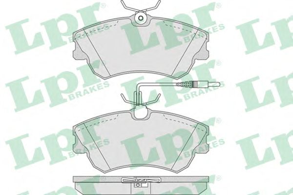 Тормозные колодки LPR 05P750