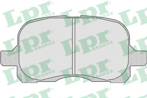 Тормозные колодки LPR 05P768