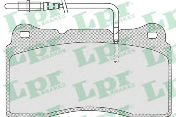 Тормозные колодки LPR 05P863