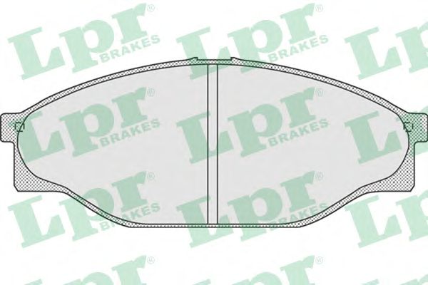 Тормозные колодки LPR 05P927