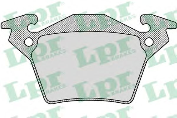 Тормозные колодки LPR 05P948