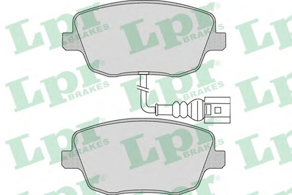 Тормозные колодки LPR 05P973