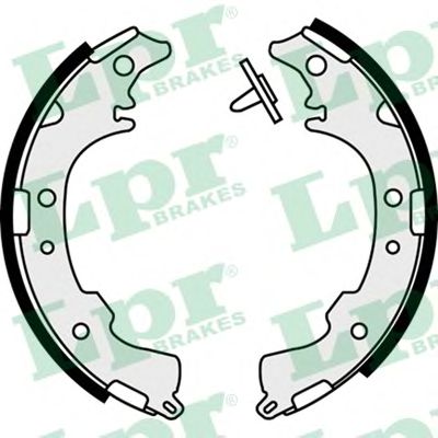 Тормозные колодки LPR 07840