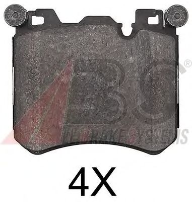 Тормозные колодки A.B.S. 37804