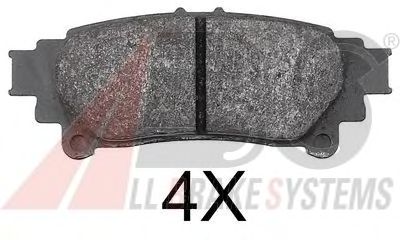 Тормозные колодки A.B.S. 37815