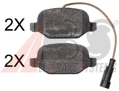 Тормозные колодки A.B.S. 37853