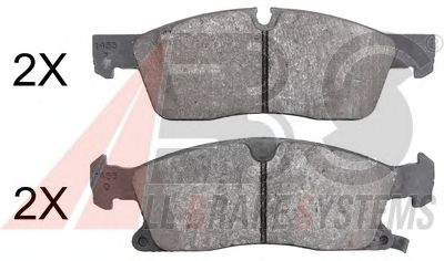 Тормозные колодки A.B.S. 37878