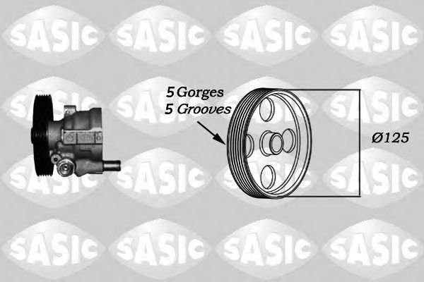 Насос гидроусилителя SASIC 7074002