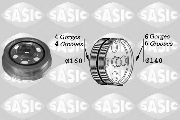 Шкив коленвала SASIC 2156030