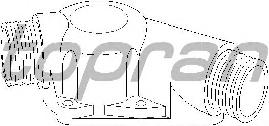 Фланец охлаждающей жидкости TOPRAN 501 428