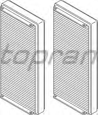 Фільтр салону TOPRAN 400 208