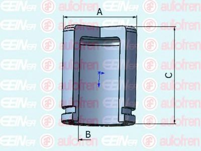 Поршень тормозного суппорта AUTOFREN SEINSA D025294