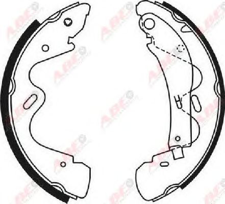 Тормозные колодки ABE C01054ABE