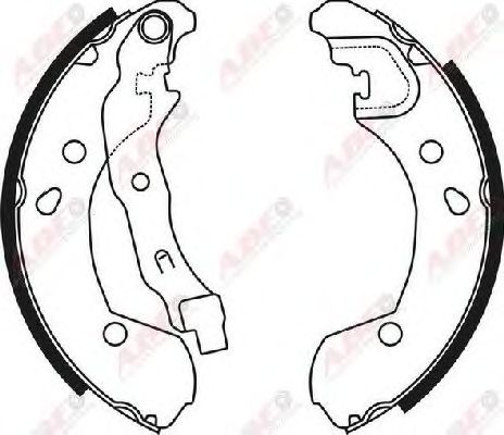 Тормозные колодки ABE C01056ABE