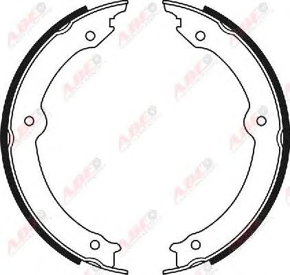 Тормозные колодки ручника ABE C02085ABE