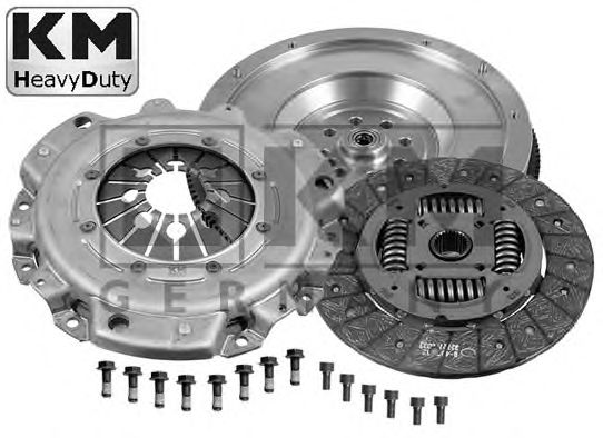 Комплект сцепления KM Germany 069 1342 HEAVYDUTY