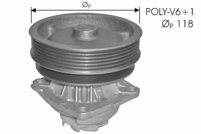 Помпа PROTECHNIC PRW0724