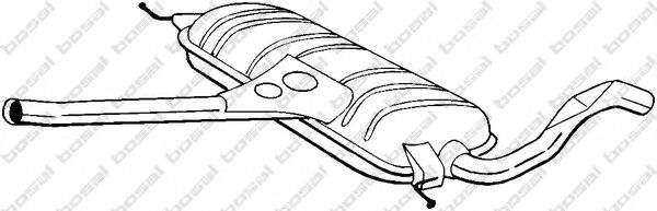 Резонатор BOSAL 283-243