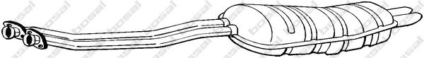 Глушник BOSAL 282-215