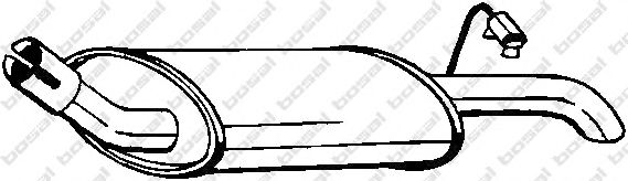 Глушник BOSAL 154-799