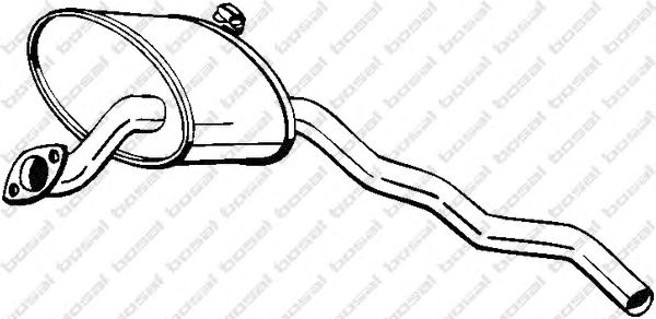 Резонатор BOSAL 278-017