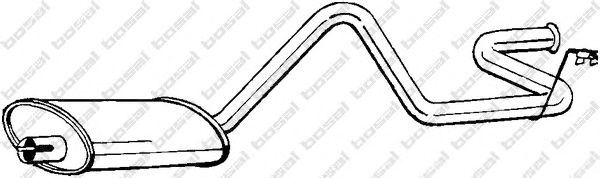 Глушник BOSAL 284-169