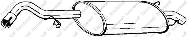 Глушитель BOSAL 154-127