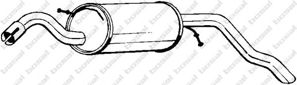 Глушитель BOSAL 154-279