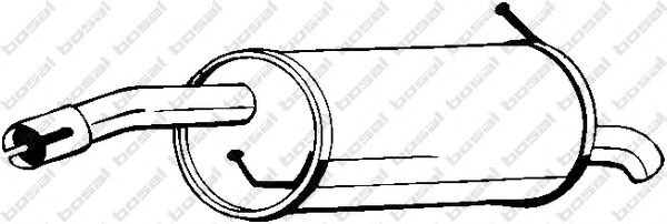 Глушитель BOSAL 154-923