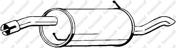 Глушитель BOSAL 154-161