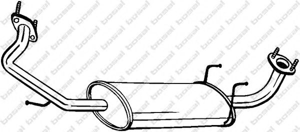 Резонатор BOSAL 281-357