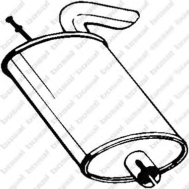 Глушитель BOSAL 130-205