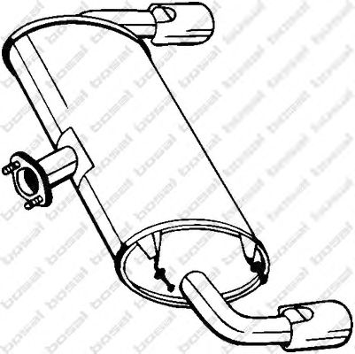 Глушитель BOSAL 171-029