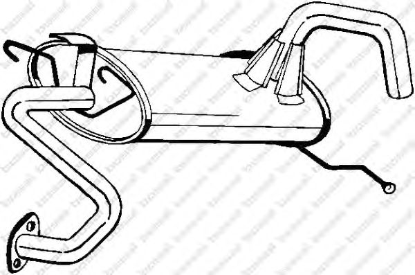 Глушитель BOSAL 171-275