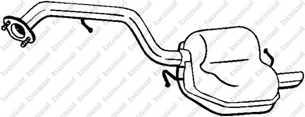 Глушитель BOSAL 171-035