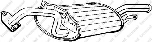 Глушитель BOSAL 177-113