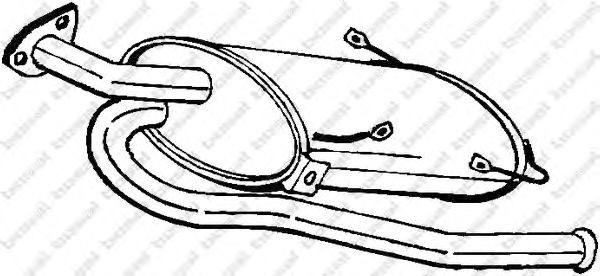 Глушитель BOSAL 177-277