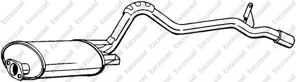 Глушитель BOSAL 283-605